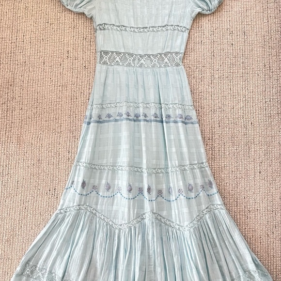 LoveShackFancy Sky Maxi Dress - Picture 9 of 14